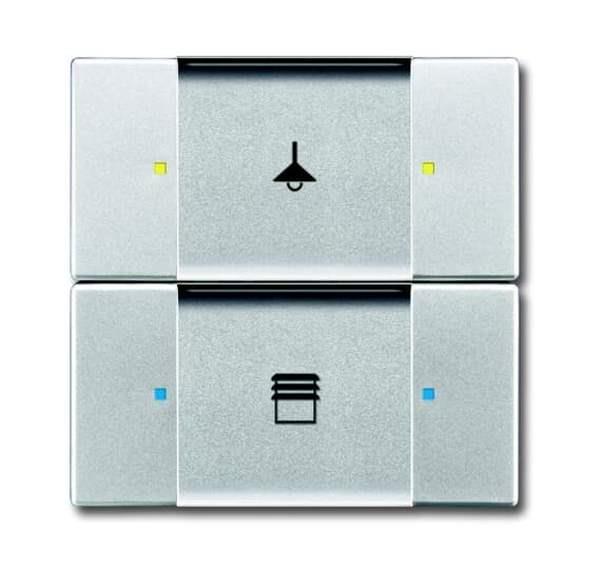 Busch-Jäger 6126/02-83-Bedienelement, 2/4-fach Multifunktion/Farbkonzept