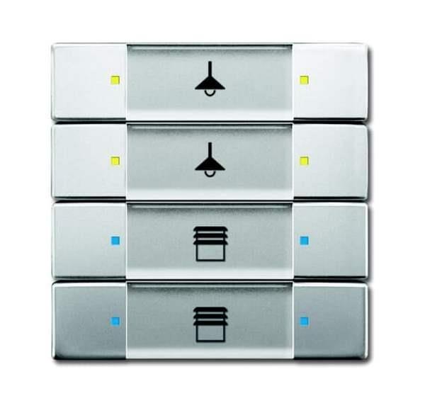 Busch-Jäger 6127/02-866-Bedienelement, 4/8-fach Multifunktion/Farbkonzept