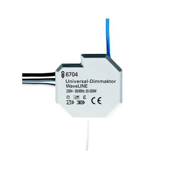 Busch-Jäger 6704-Universal-Dimmaktor WaveLINE
