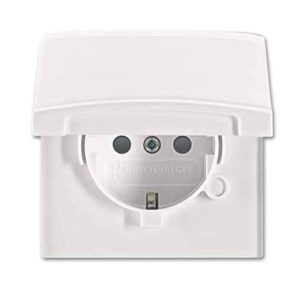 Busch-Jäger 20 EUGKB-34-101-SCHUKO® Steckdosen-Einsatz mit Klappdeckel