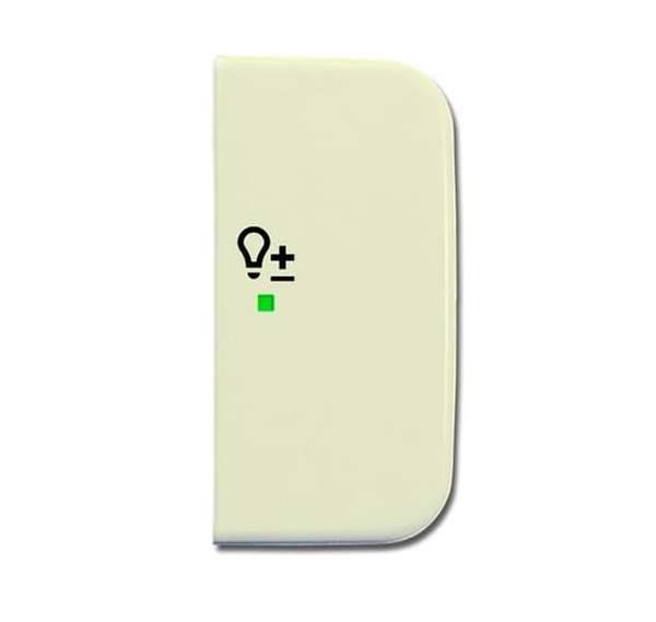 Busch-Jäger 6234-22-212-Wippe 2-fach rechts, mit Symbol Dimmer
