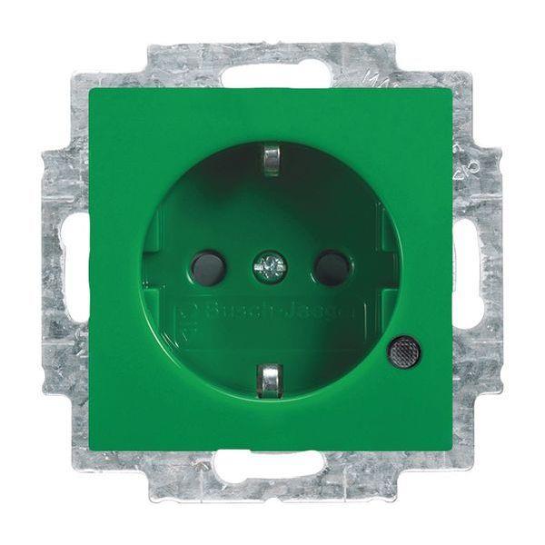 Busch-Jäger 20 EUCBL-13-914-SCHUKO® Steckdosen-Einsatz mit LED Kontrolllicht