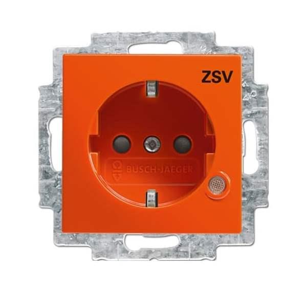 Busch-Jäger 20 EUCBL-14-914-SCHUKO® Steckdosen-Einsatz mit LED Kontrolllicht