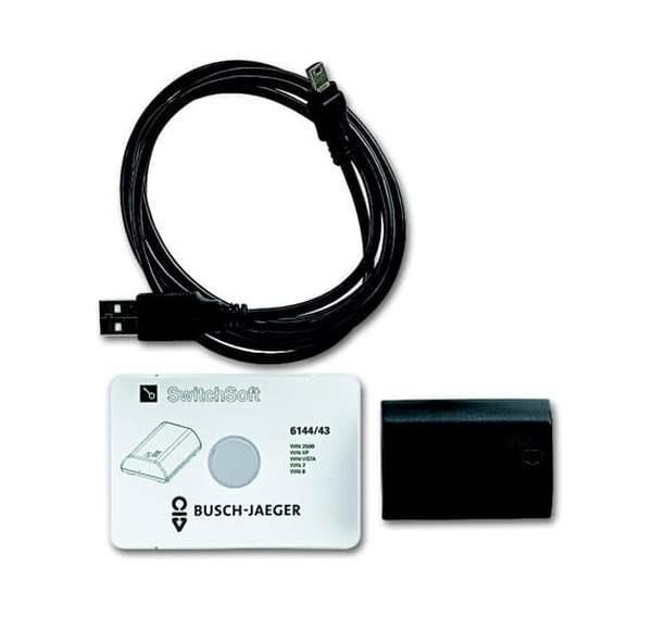 Busch-Jäger Programmierset für 4-Kanal-Jahresschaltuhr 6144/40