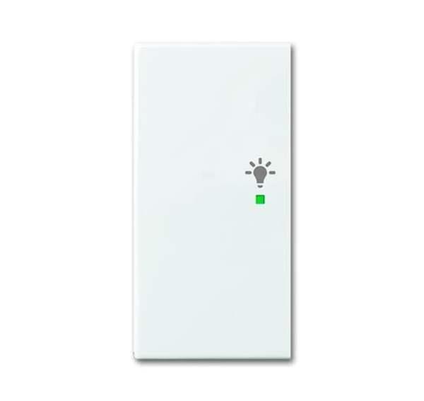 Busch-Jäger 6231-21-914-Wippe 2-fach links, mit Symbol Licht