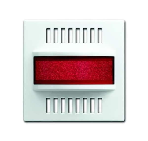 Busch-Jäger 1573 C-914-Zentralscheibe mit roter und neutraler Kalotte
