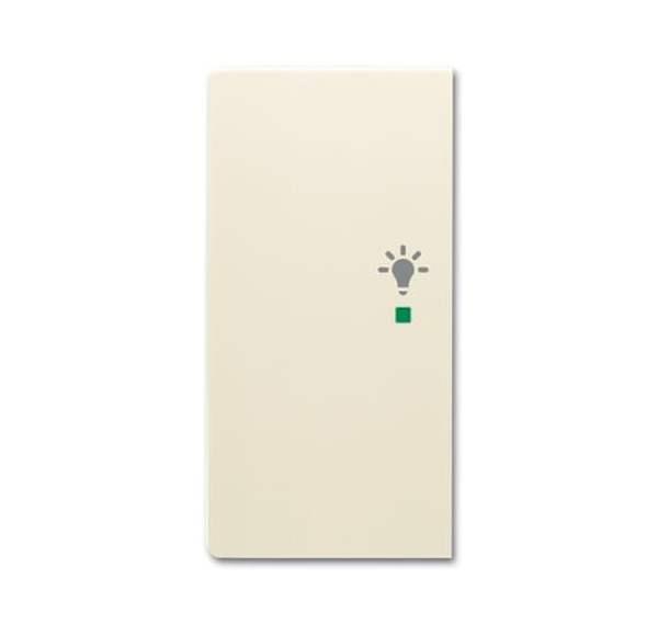 Busch-Jäger 6231-21-82-Wippe 2-fach links, mit Symbol Licht