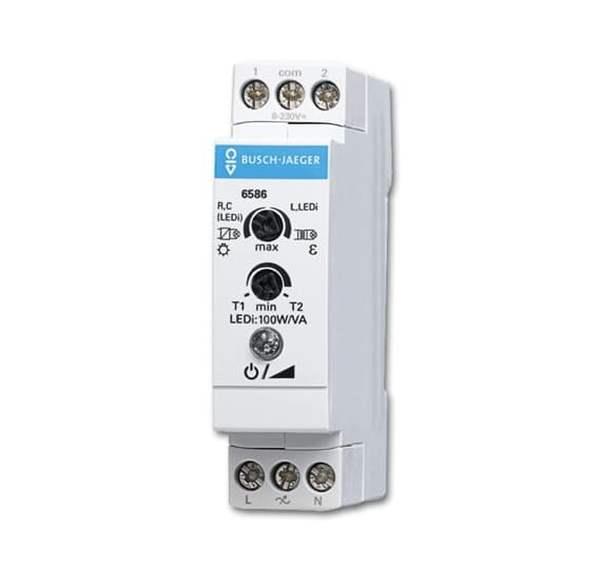 Busch-Jäger 6586-Busch-Dimmer® REG, LED, 2-100 W
