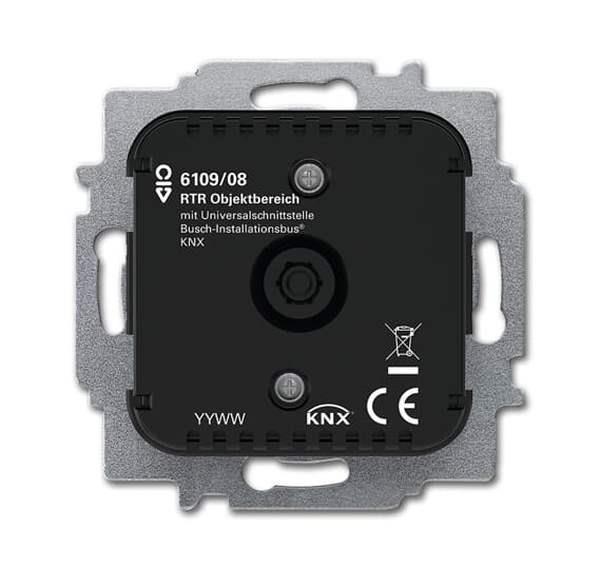 Busch-Jäger 6109/08-Raumtemperaturregler Objektbereich mit Universaleingang, 5-f