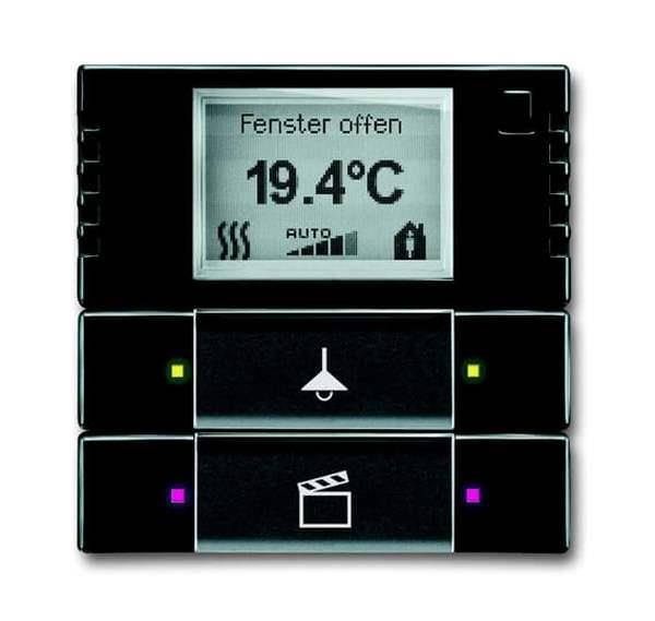 Busch-Jäger 6128/28-81-Bedienelement 2/4-fach, mit RTR Multifunktion/Farbkonzept