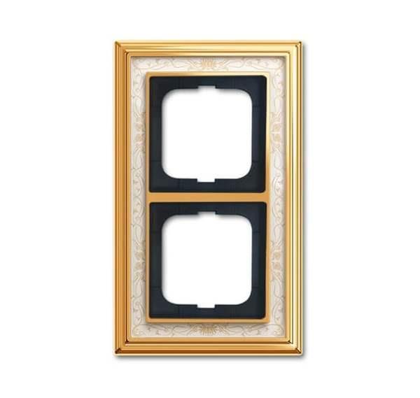 Busch-Jäger 1722-836-Abdeckrahmen 2-fach Rahmen Busch-Jäger 1722-836-Abdeckrahmen 2-fach Rahmen