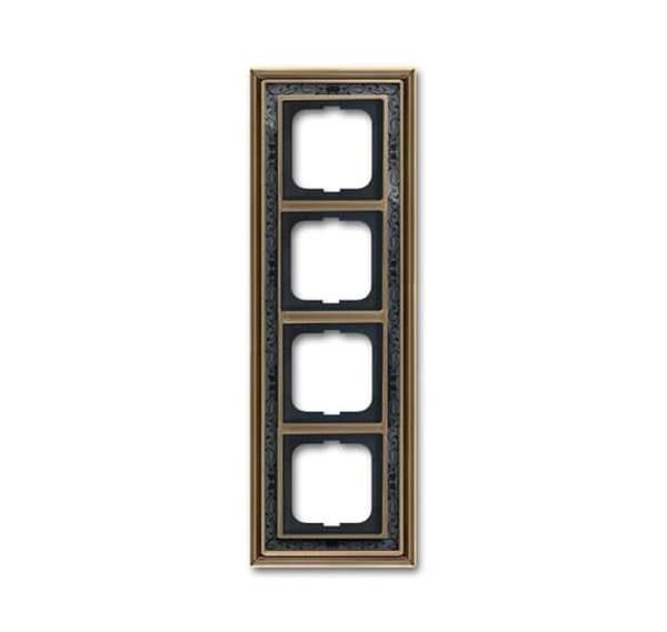 Busch-Jäger 1724-843-Abdeckrahmen 4-fach Rahmen Busch-Jäger 1724-843-Abdeckrahmen 4-fach Rahmen