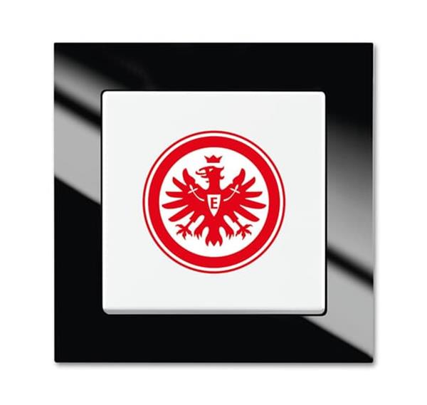 Busch-Jäger Fanschalter Eintracht Frankfurt Aus- und Wechselschaltung Busch-Jäger Fanschalter Eintracht Frankfurt Aus- und Wechselschaltung