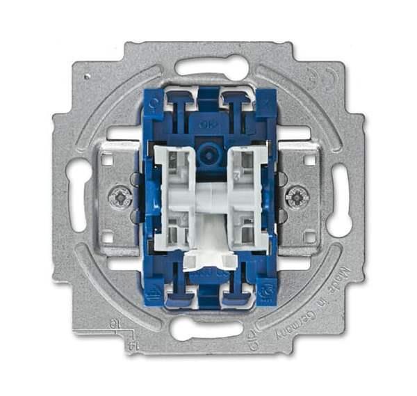 Busch-Jäger 2400/5 USK-Wippkontrollschalter-Einsatz Serienschaltung mit N-Klemme Busch-Jäger 2400/5 USK-Wippkontrollschalter-Einsatz Serienschaltung mit N-Klemme
