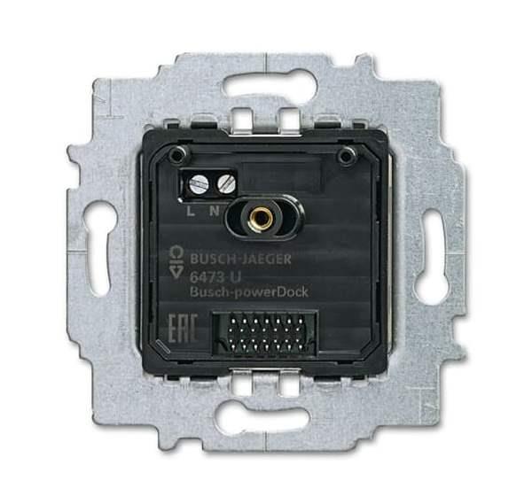 Busch-Jäger 6473 U-Busch-powerDock Einsatz Busch-Jäger 6473 U-Busch-powerDock Einsatz