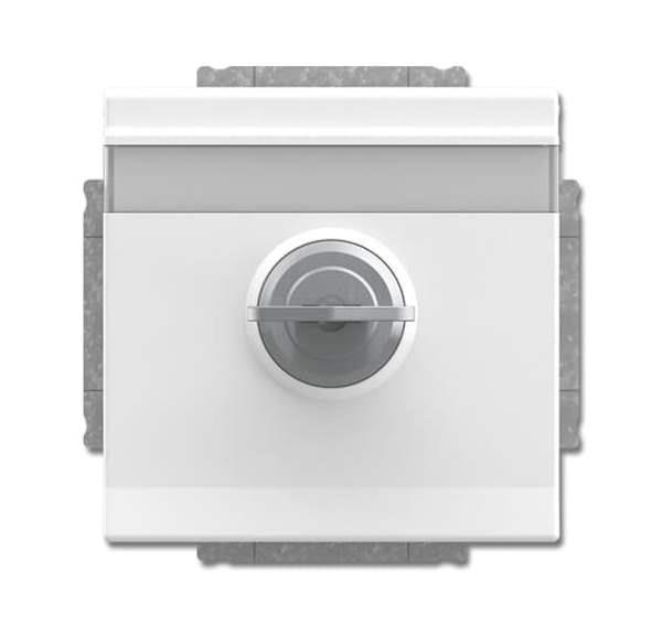 Busch-Jäger 20 EUKNBSL-84-101-SCHUKO® Steckdosen-Einsatz mit Klappdeckel und Sch Busch-Jäger 20 EUKNBSL-84-101-SCHUKO® Steckdosen-Einsatz mit Klappdeckel und Sch