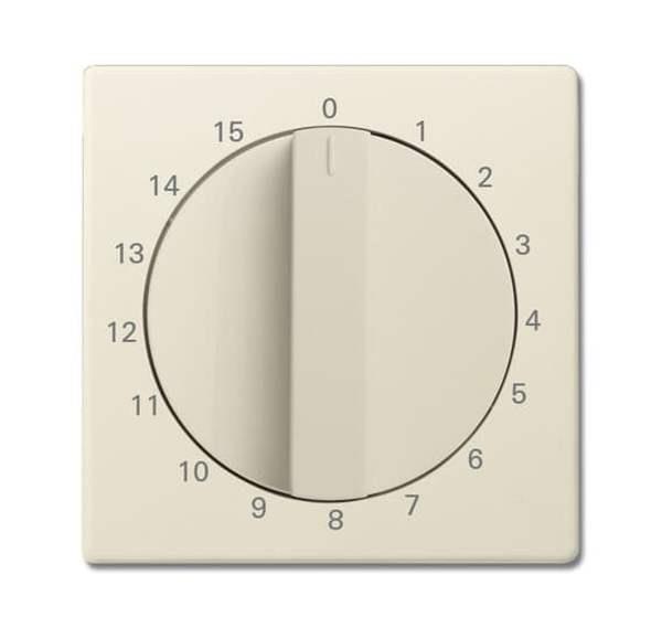 Busch-Jäger 1770-82-103-Zentralscheibe mit Drehknopf, mit Aufdruck Busch-Jäger 1770-82-103-Zentralscheibe mit Drehknopf, mit Aufdruck