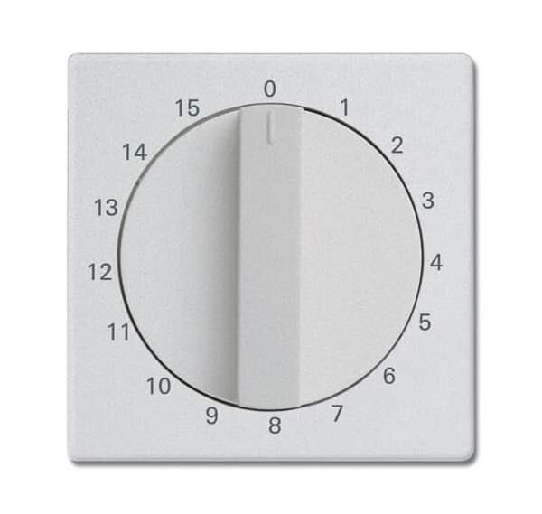 Busch-Jäger 1770-83-103-Zentralscheibe mit Drehknopf, mit Aufdruck Busch-Jäger 1770-83-103-Zentralscheibe mit Drehknopf, mit Aufdruck