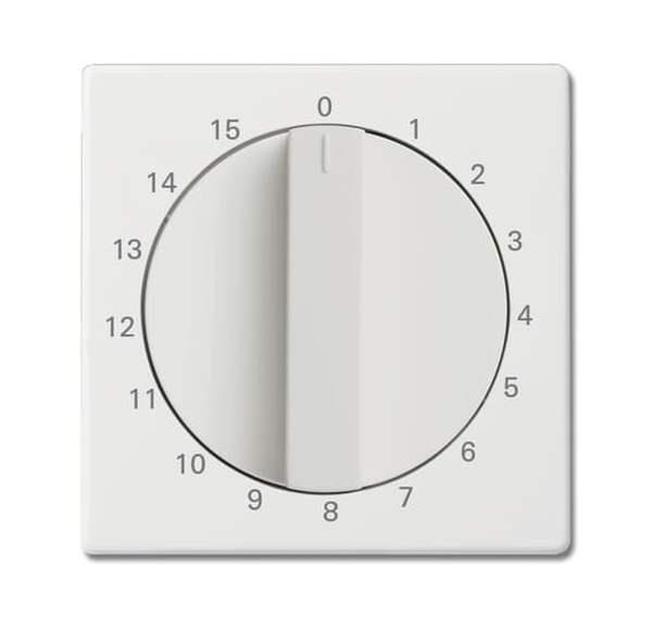 Busch-Jäger 1770-884-103-Zentralscheibe mit Drehknopf, mit Aufdruck Busch-Jäger 1770-884-103-Zentralscheibe mit Drehknopf, mit Aufdruck