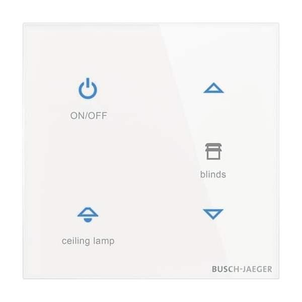 Busch-Jäger Touch-Bedienelement, 4-fach Konfigurierbares Gerät