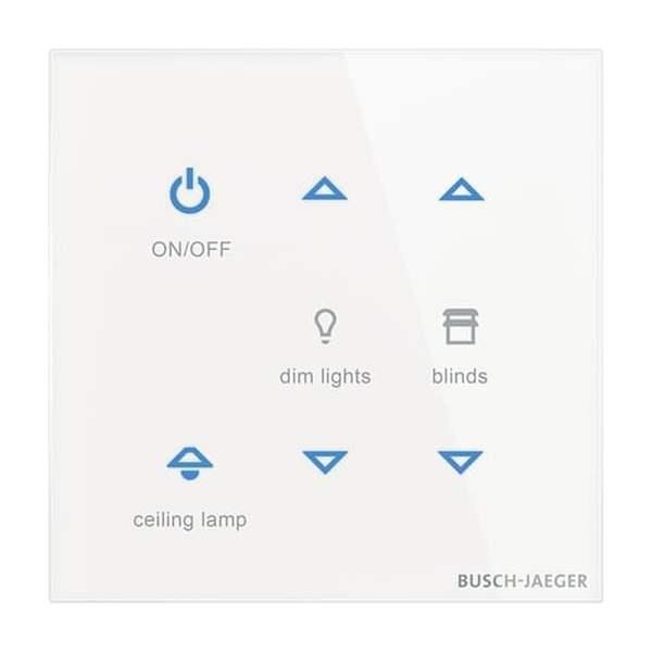 Busch-Jäger Touch-Bedienelement, 6-fach Konfigurierbares Gerät