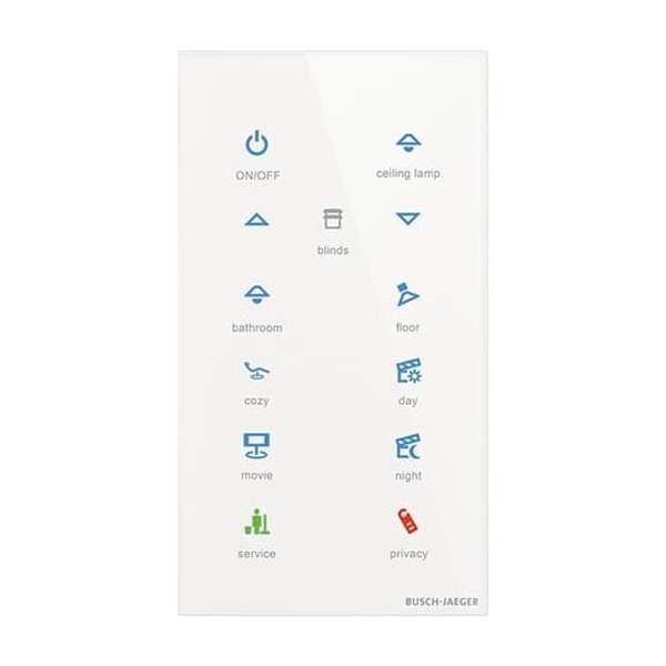 Busch-Jäger Touch-Bedienelement, 12-fach Konfigurierbares Gerät