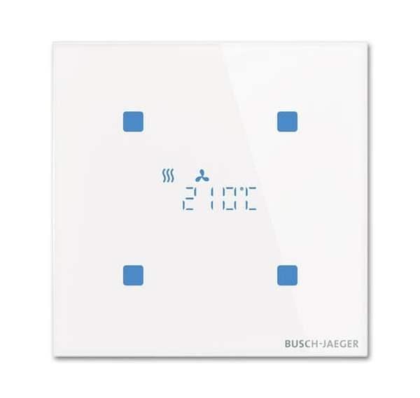 Busch-Jäger Touch-Raumtemperaturegler Konfigurierbares Gerät