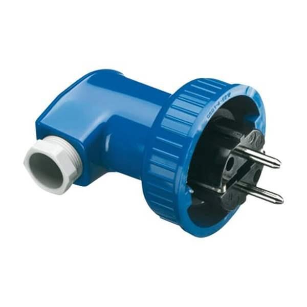 Busch-Jäger 74 WD-SCHUKO® Stecker 2-polig (2 P + E)