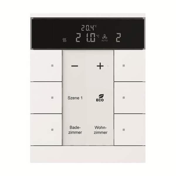 Busch-Jäger SBS/U6.0.11-84-Raumtemperaturregler Nebenstelle mit Bedienfunktion 6