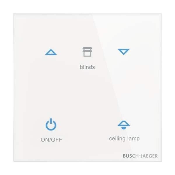 Busch-Jäger Touch-Bedienelement, 4-fach Konfigurierbares Gerät