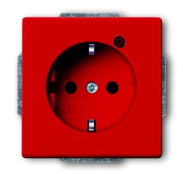 Busch-Jäger 2310 EUGL/VA-12-82-101-Busch-Protector® SCHUKO® Steckdosen-Einsatz m