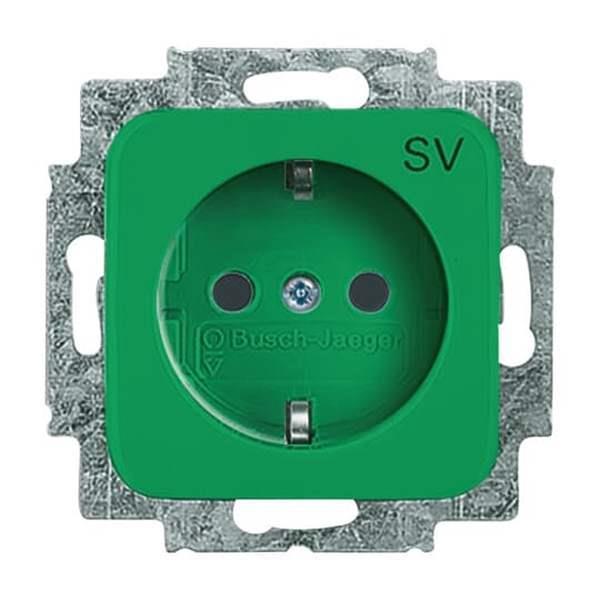 Busch-Jäger 20 EUC-13-212-103-SCHUKO® Steckdosen-Einsatz mit Aufdruck