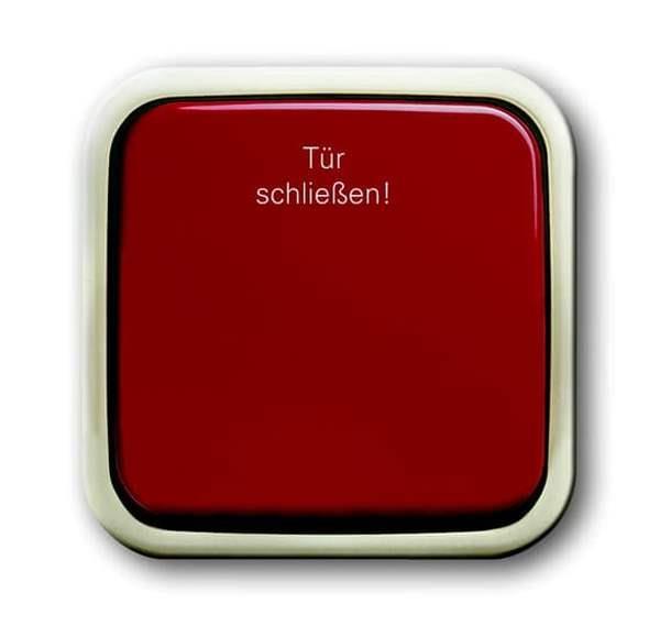 Busch-Jäger 2621 AP-107-101-Wipptaster 1-polig, Öffner