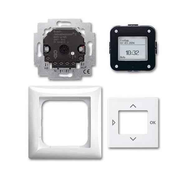 Busch-Jäger 6411 UJ-914-101-Jalousie-Komfort-Timer, Komplettset
