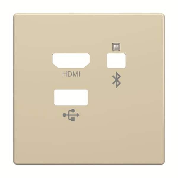 Busch-Jäger 8256-82-Zent.Sch. Media Connector 8256-82