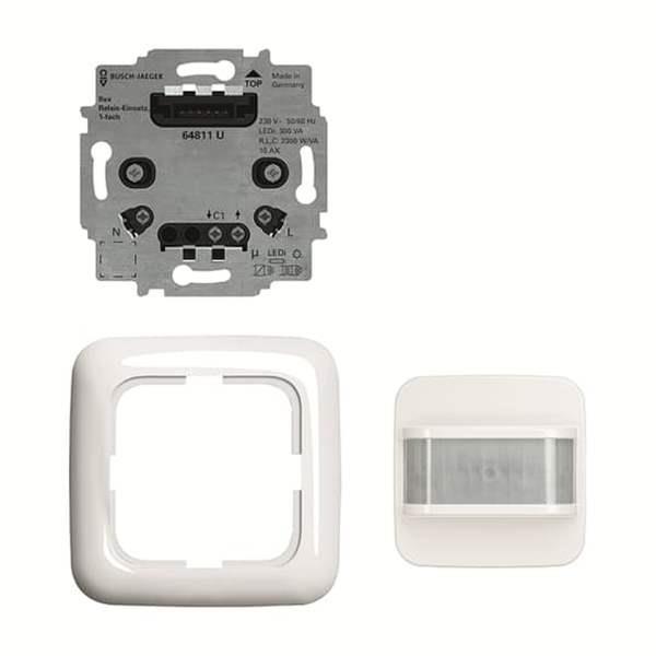 Busch-Jäger 62762 UJ-214-WL-Busch-Wächter® 180 flex, Komplettset mit Komfort-Sen