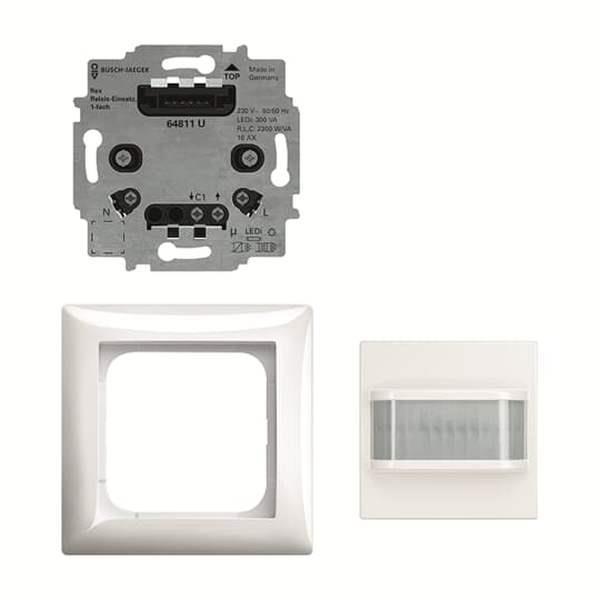 Busch-Jäger 62762 UJ-914-WL-Busch-Wächter® 180 flex, Komplettset mit Komfort-Sen