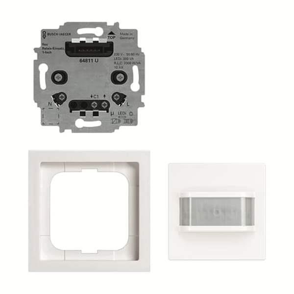 Busch-Jäger 62762 UJ-84-WL-Busch-Wächter® 180 flex, Komplettset mit Komfort-Sens
