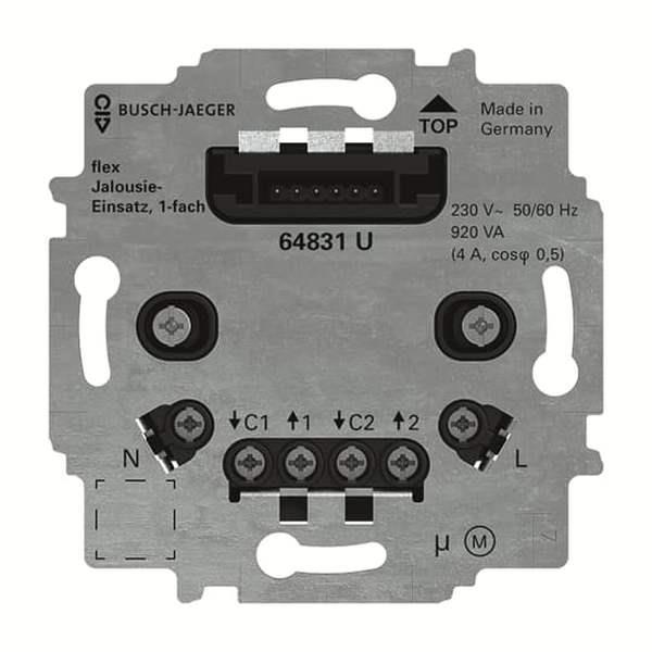 Busch-Jäger 64831 U-Jalousie-Einsatz flex, 1-fach