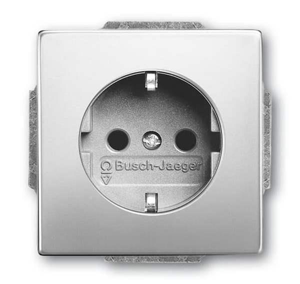 Busch-Jäger 23 EUCB-866-SCHUKO® Steckdosen-Einsatz mit erh. Berührungsschutz