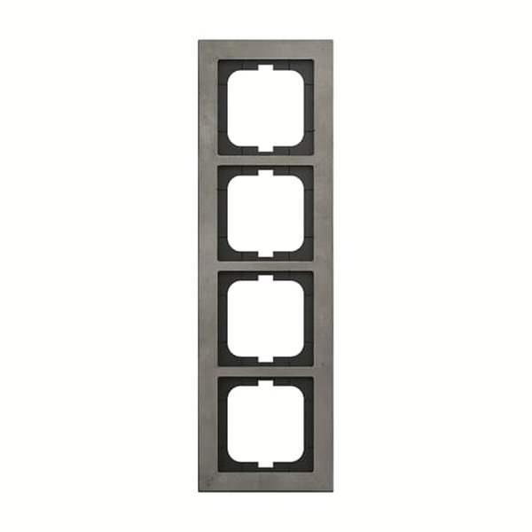 Busch-Jäger 1724-298-Abdeckrahmen 4-fach Rahmen