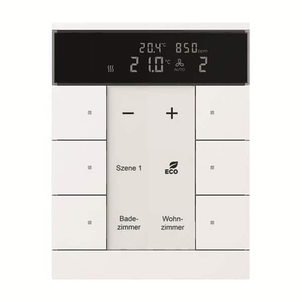 Busch-Jäger SBC/U6.0.11-884-SBC/U6.0.11-884 HVAC/CO2-Gerät,6fach BE