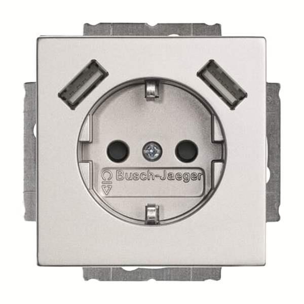 Busch-Jäger 20 EUCB2USB-83-20 EUCB2USB-83 SCHUKO® 2x USB-Steckdose