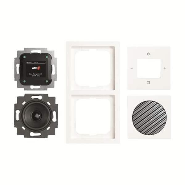 Busch-Jäger 8270 UJ-84-101-Busch-Radio BTconnect DAB+ Komplettset BT-Schnittstel
