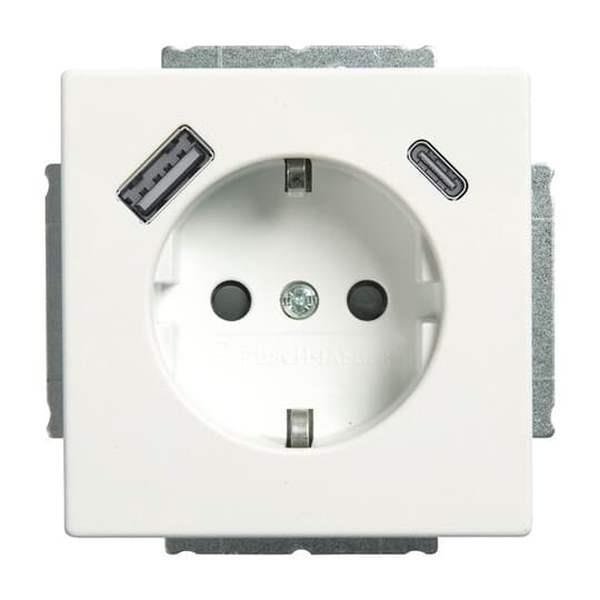 20 EUCB2USBAC-884 SCHUKO®-/USB-A+C Steckdose
