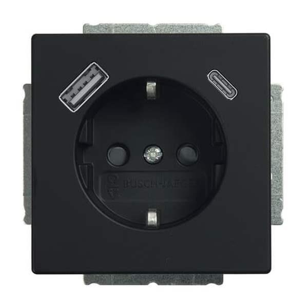 20 EUCB2USBAC-885 SCHUKO®-/USB-A+C Steckdose