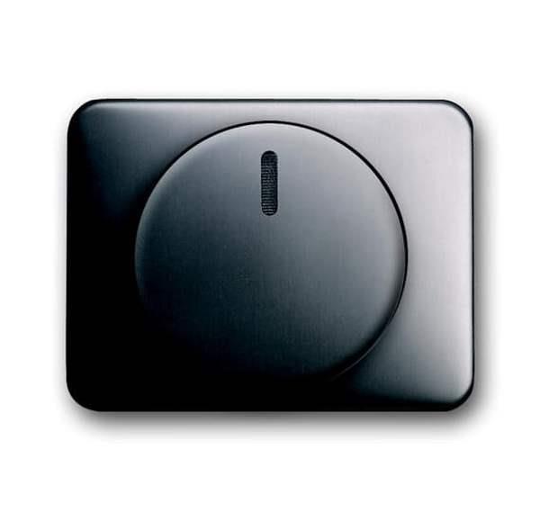 Busch-Jäger 6540-20-Zentralscheibe mit Drehknopf, Bef.-Mutter und Glimmlampe Busch-Jäger 6540-20-Zentralscheibe mit Drehknopf, Bef.-Mutter und Glimmlampe