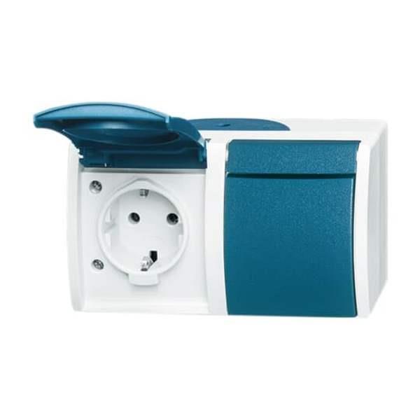 Busch-Jäger 20/2 EW-53-SCHUKO® Steckdose 2-fach
