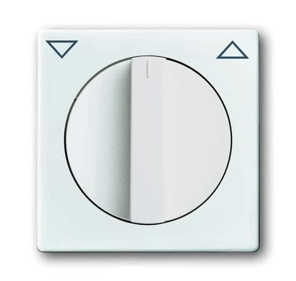 Busch-Jäger 1740-84-Zentralscheibe mit Drehgriff, mit Aufdruck Busch-Jäger 1740-84-Zentralscheibe mit Drehgriff, mit Aufdruck