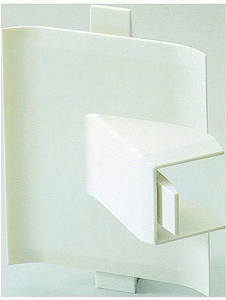 NOWA Eckkanalübergangsstück NP42532 EK30x50-MINI20x20 reinweiss EK